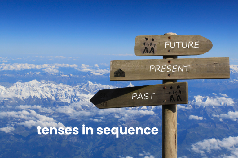 Sequence of Events with Progressive Tenses