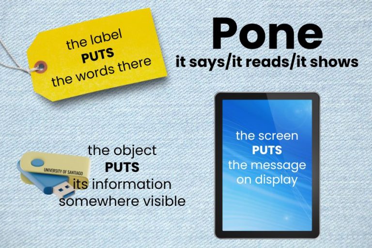 Pone: It Says, It Reads, It Shows