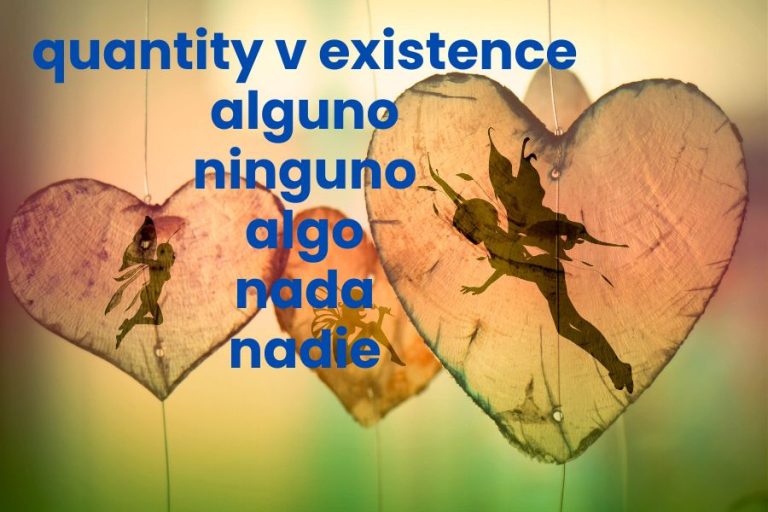 Algo, Nada, Nadie, Alguno, Ninguno