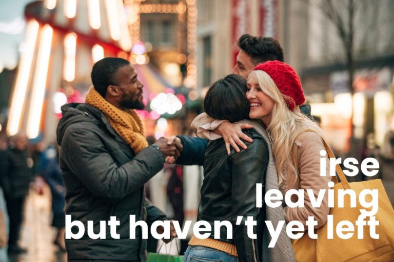 Three Verbs in the “leave/go” Family