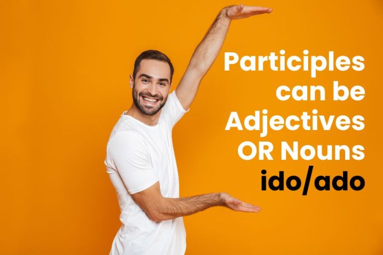 -Ido, -Ado: Noun or Adjective