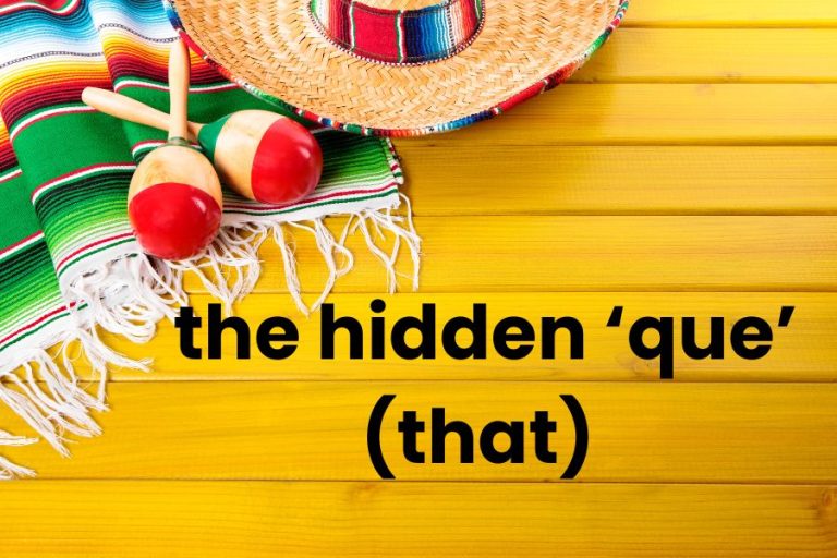 The Hidden ‘Que’