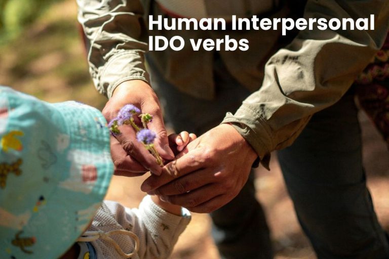 Human Interpersonal IDO verbs