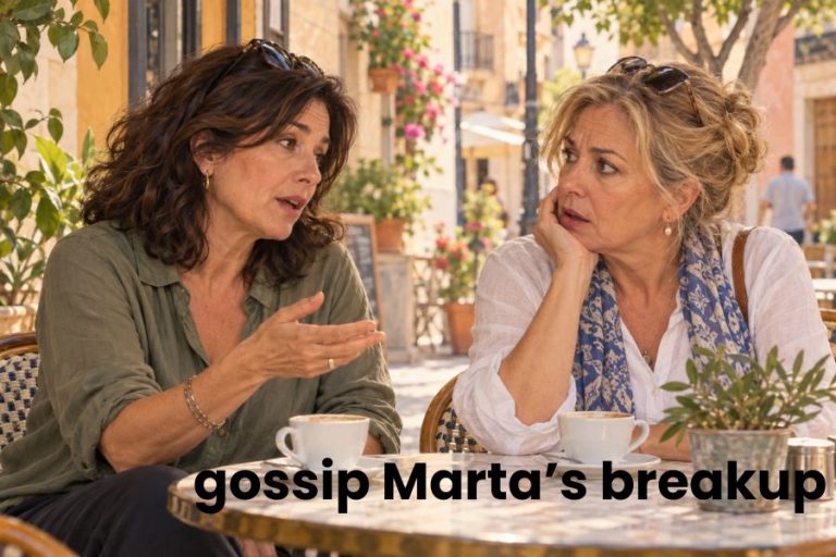 Marta y Pablo ya no están juntos