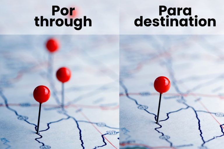 Por vs. Para #4: Direction and Movement