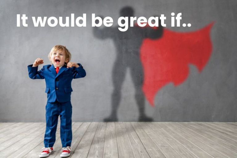 Neil’s “It would be great if…” challenge