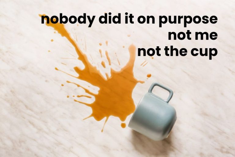 The accidental se is about the lack of intention or purpose